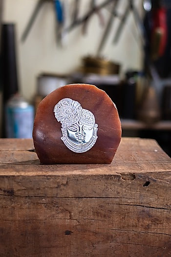 Brown Jasper Loral Shreenathji Idol