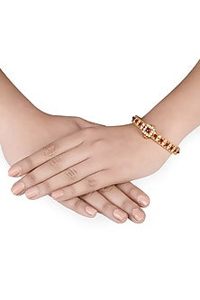 Gold Finish Handcrafted Bangle