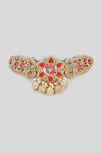 Aari & Zardosi Hand Embroidered Choker Necklace