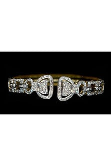 White Finish Cubic Zirconia Bracelet