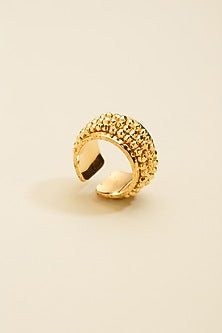 Gold Plated Enamelled Ring