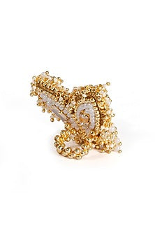 Gold Plated Pearl Ring
