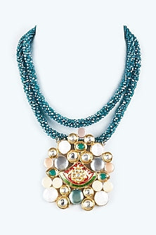 Turquoise Beaded Mala