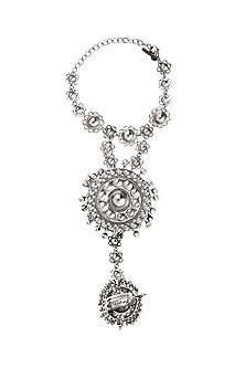 Black Rhodium Finish Hath Phool