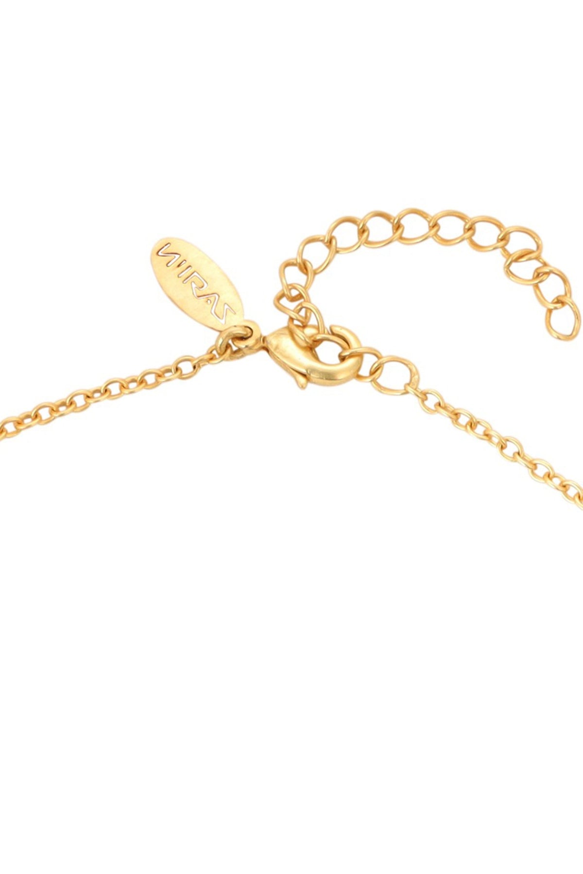 Gold Plated Multi Stone Necklace