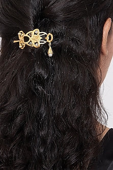 Gold Plated Hair Clip