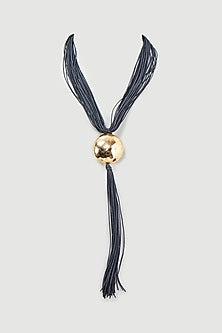 Gold Finish Pendant Necklace