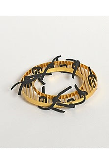 Gold Finish Brass Bracelet