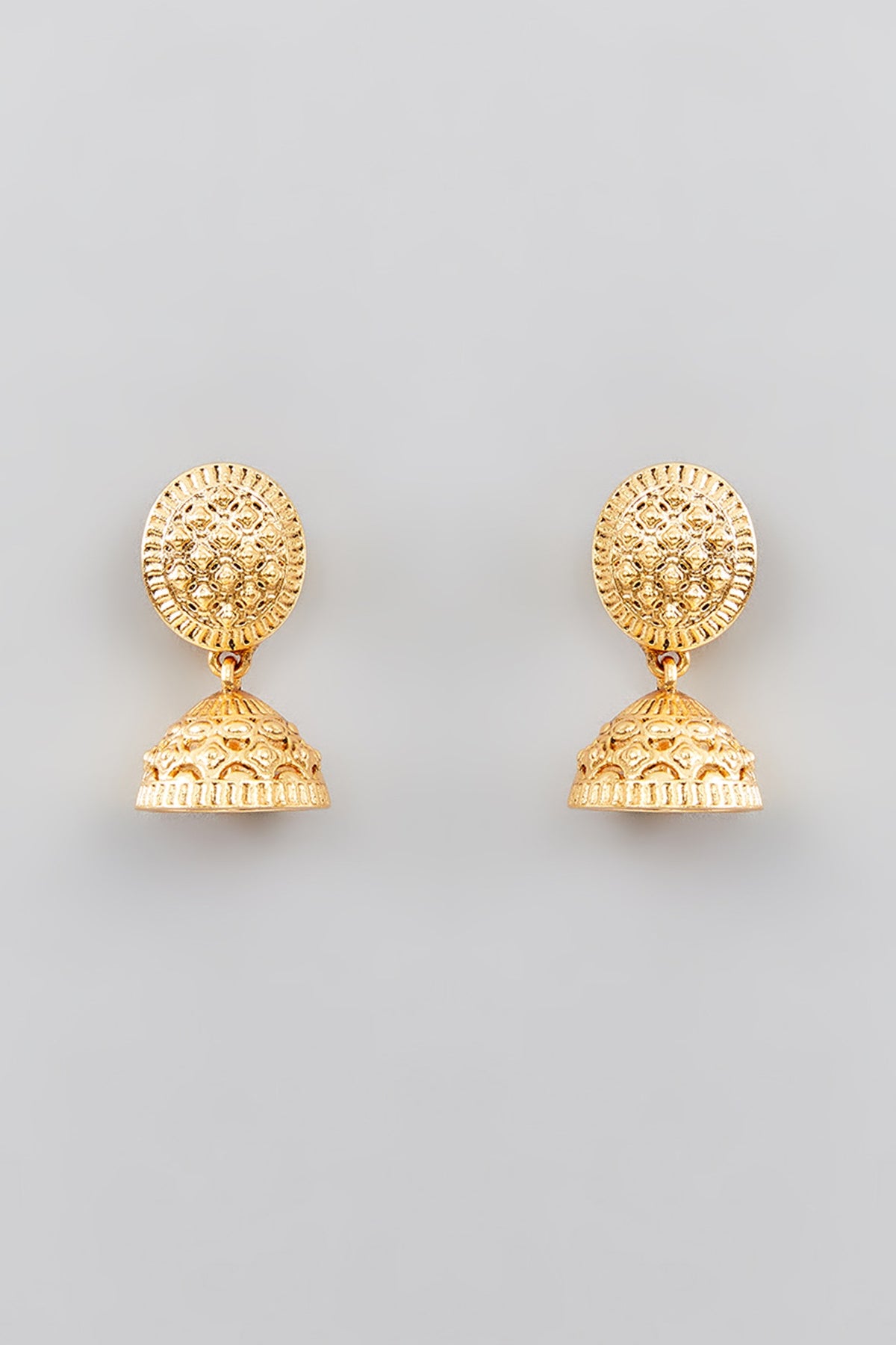 Gold Finish Kundan Polki Choker Necklace Set
