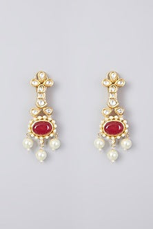 Gold Plated Navratna Choker Necklace Set