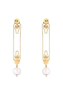 Gold Plated Belle Earrings