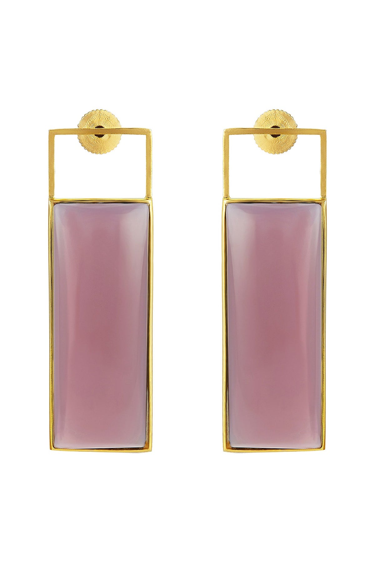 Gold Finish Handcrafted Dangler Earrings