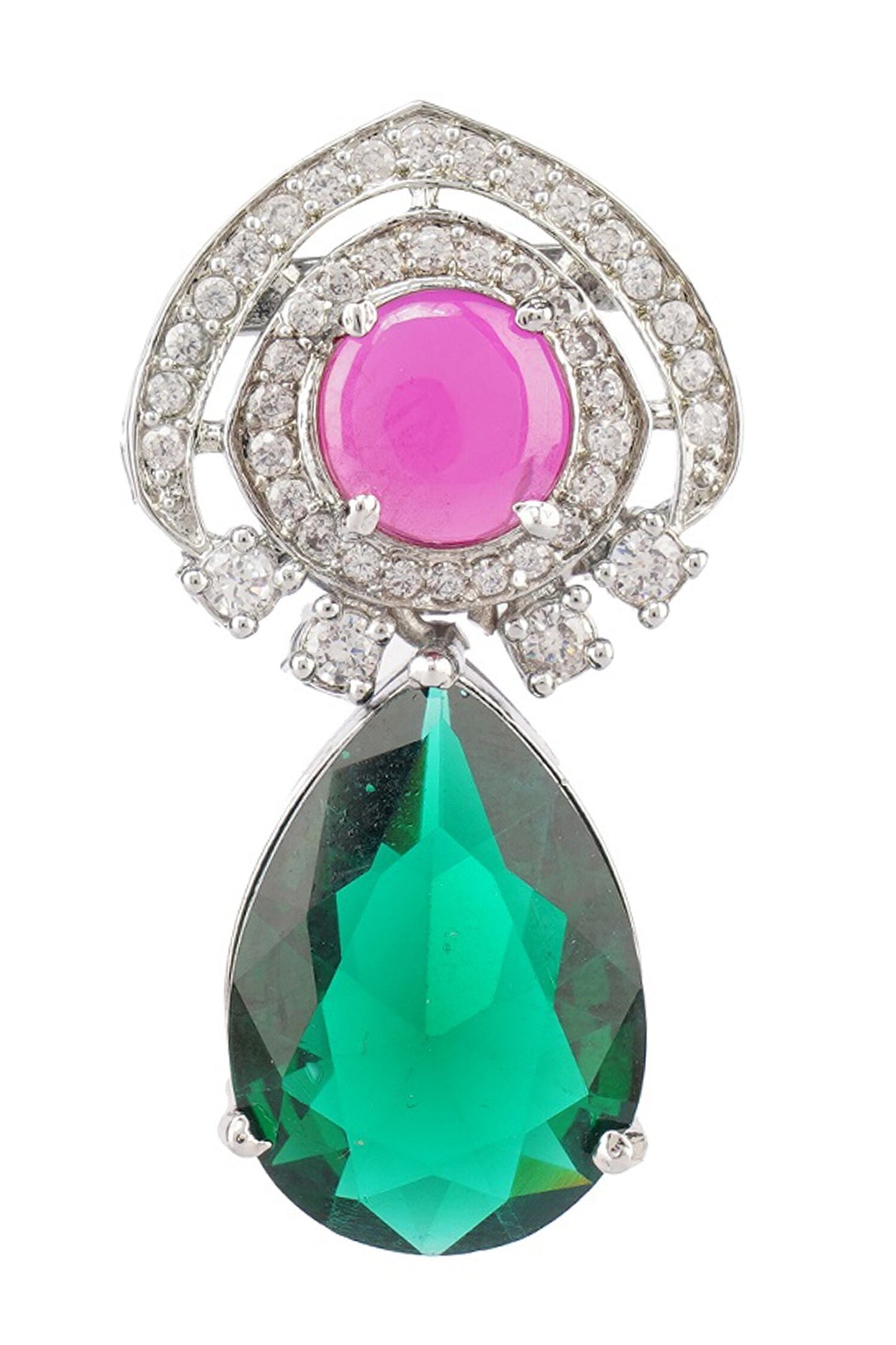 Stone Drop Necklace Set