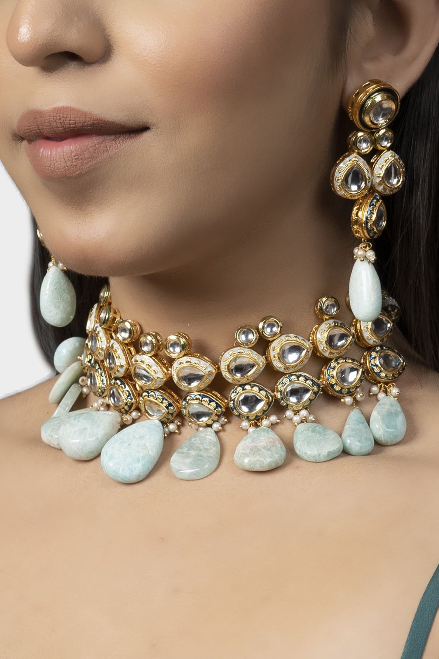 Kundan Necklace Set