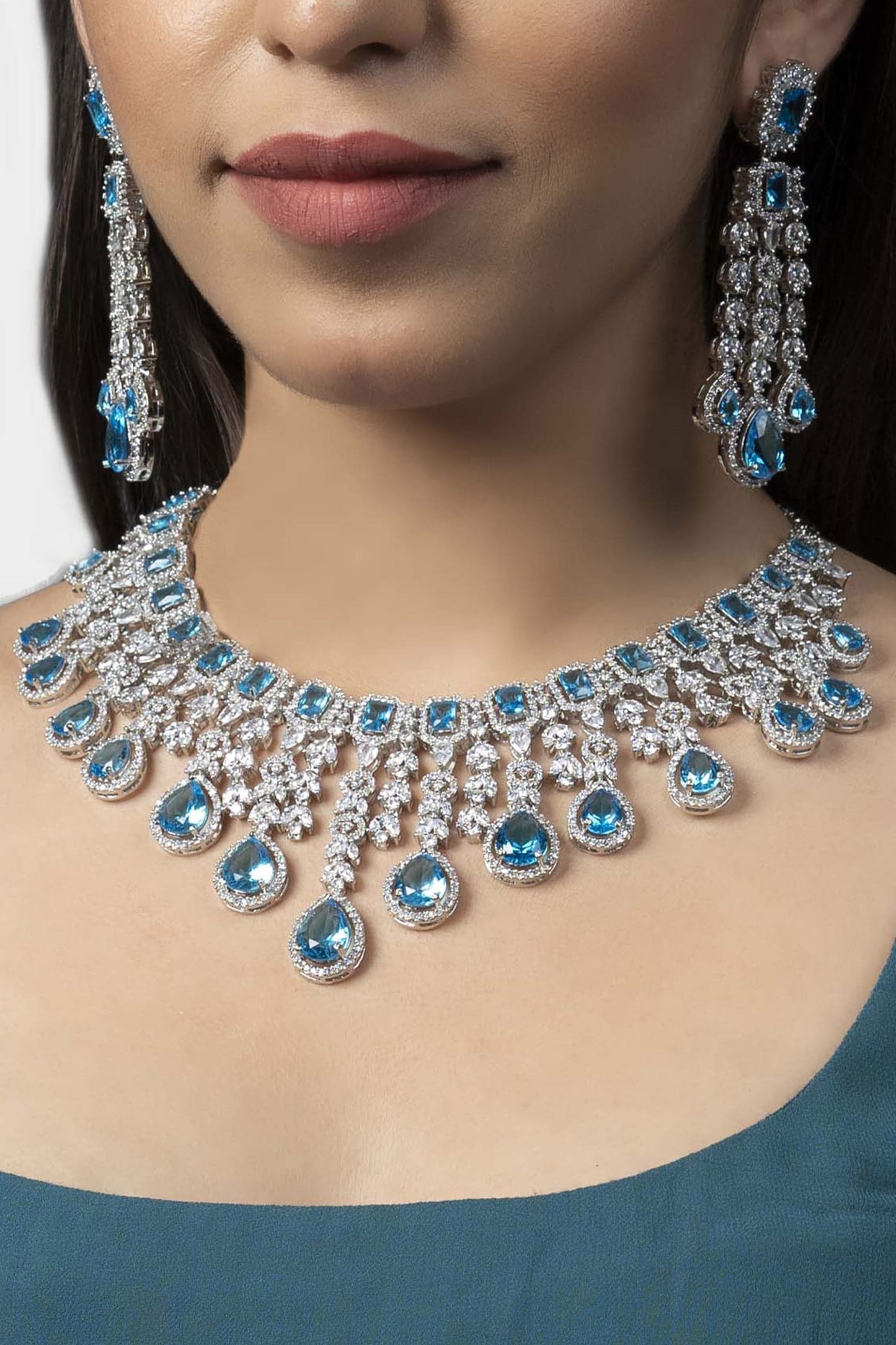 Zircon Necklace Set