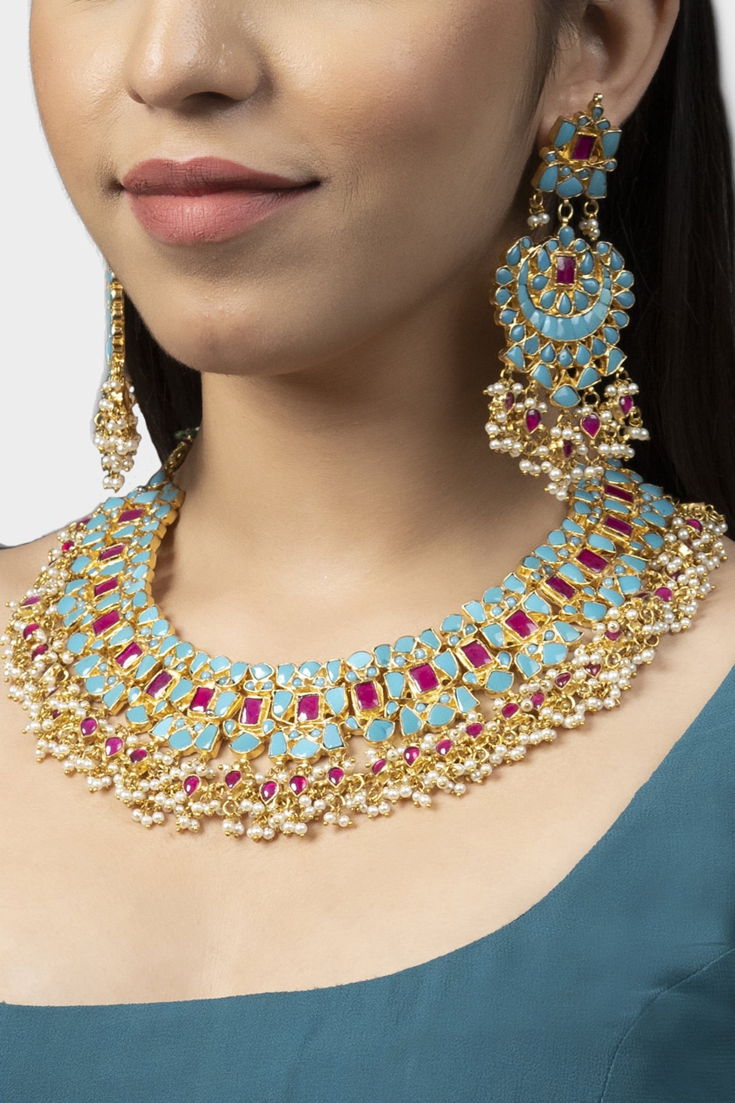 Kundan Necklace Set
