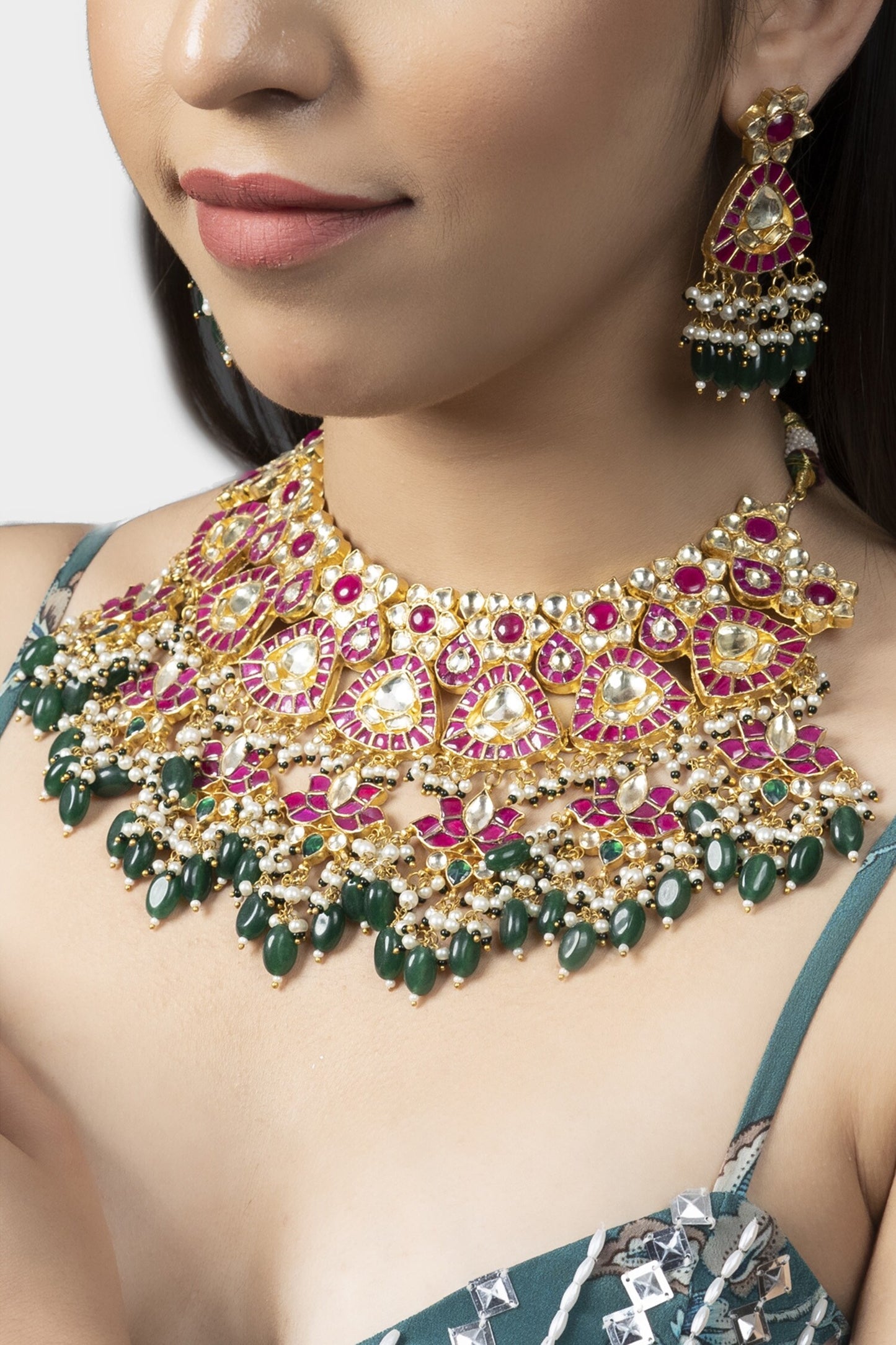 Kundan Necklace Set