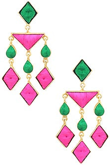 Matte Finish Geometric Shaped Earrings