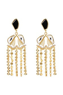 Gold Plated Swarovski Earrings