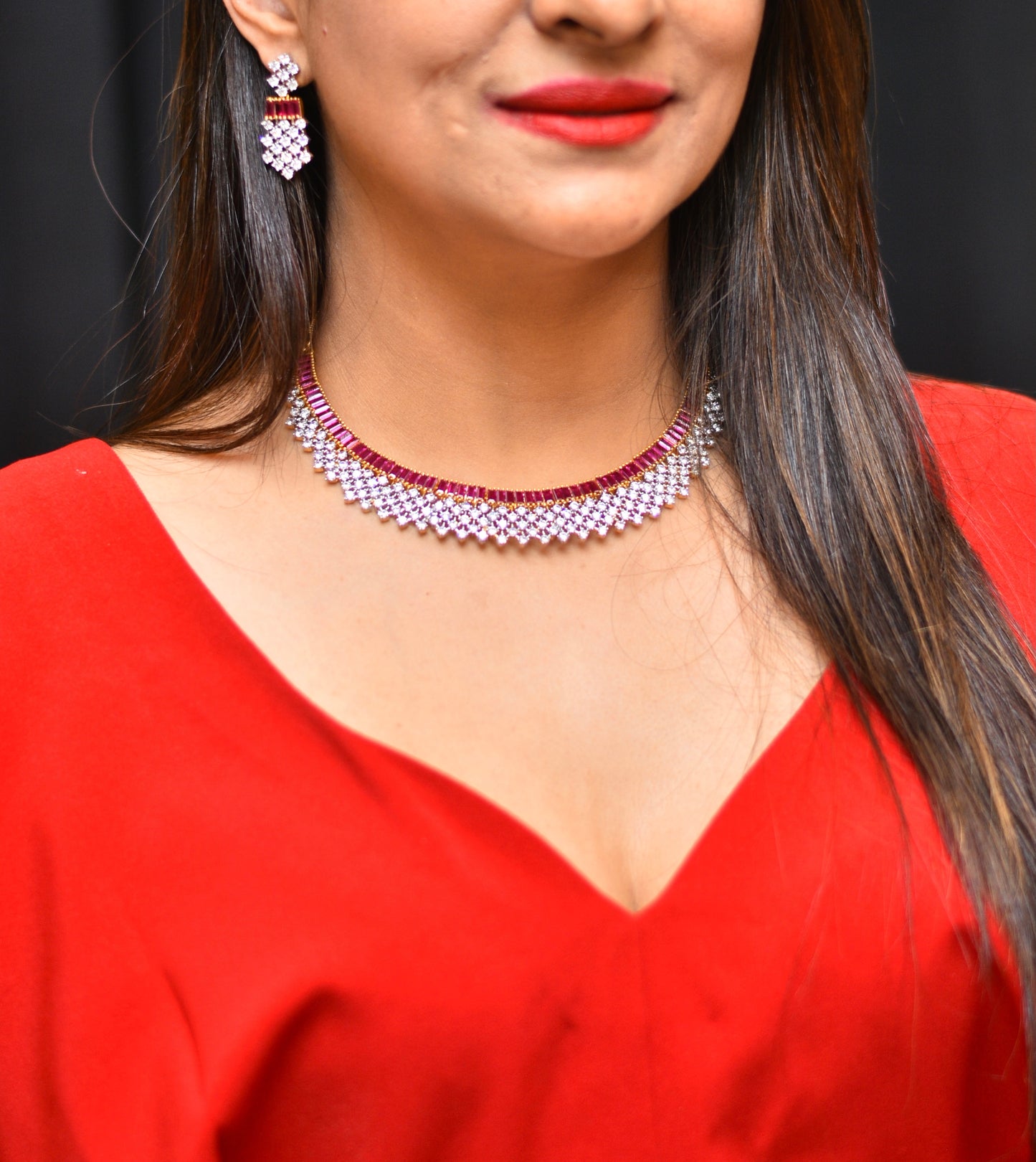 REGINA Diamond Necklace Set