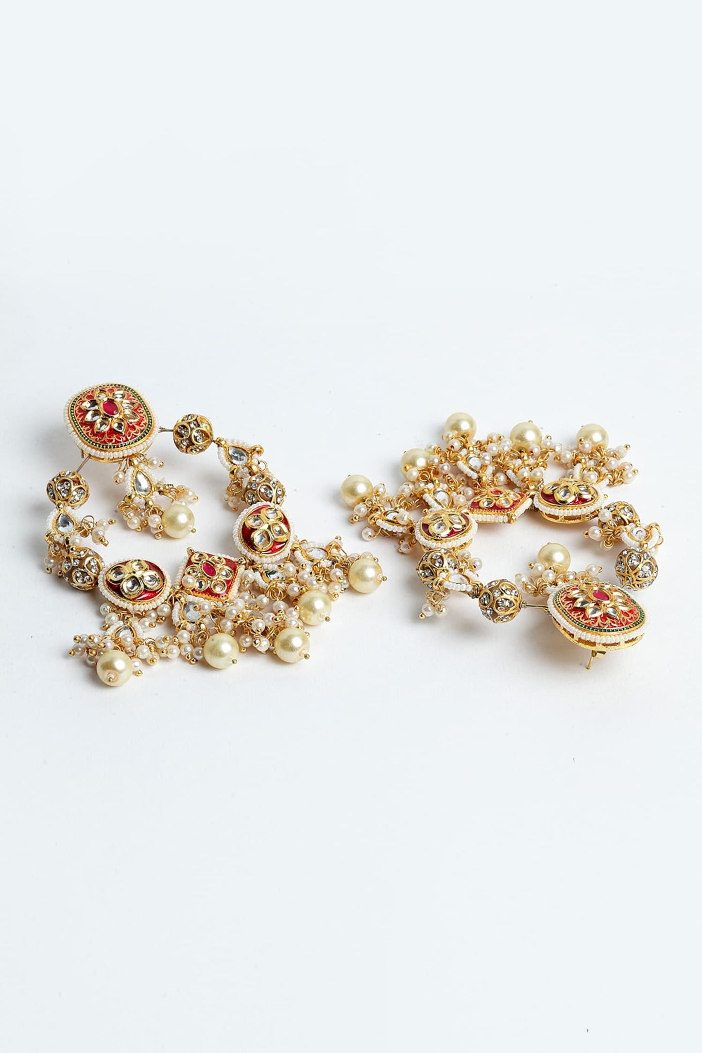 Kundan Chandbali Earrings