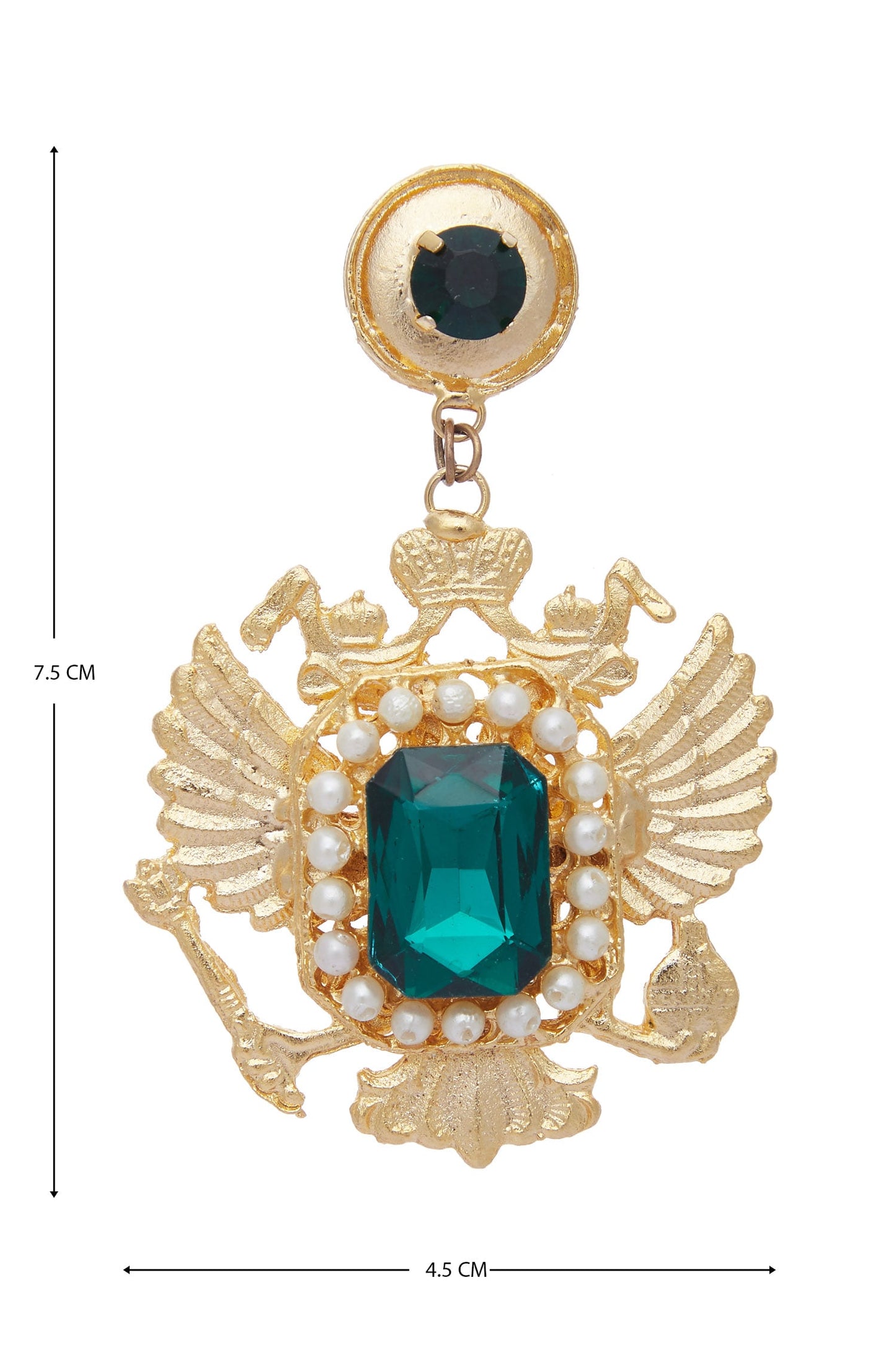 Stone earrings