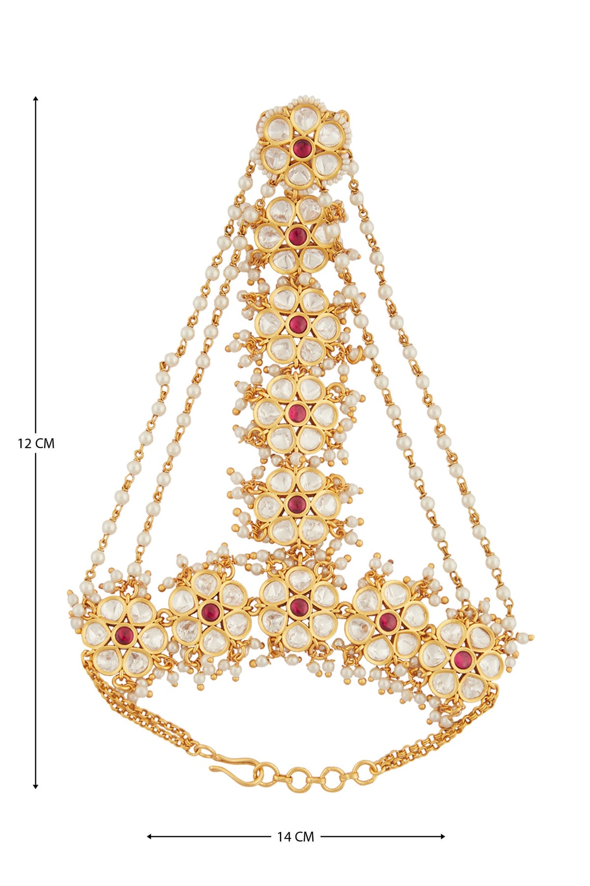 Kundan Haathphool - Set of 2