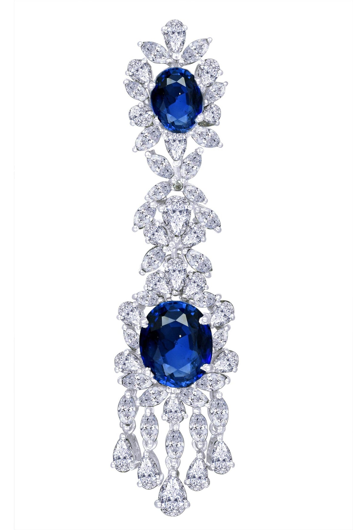 Floral Swarovski Zirconia Danglers