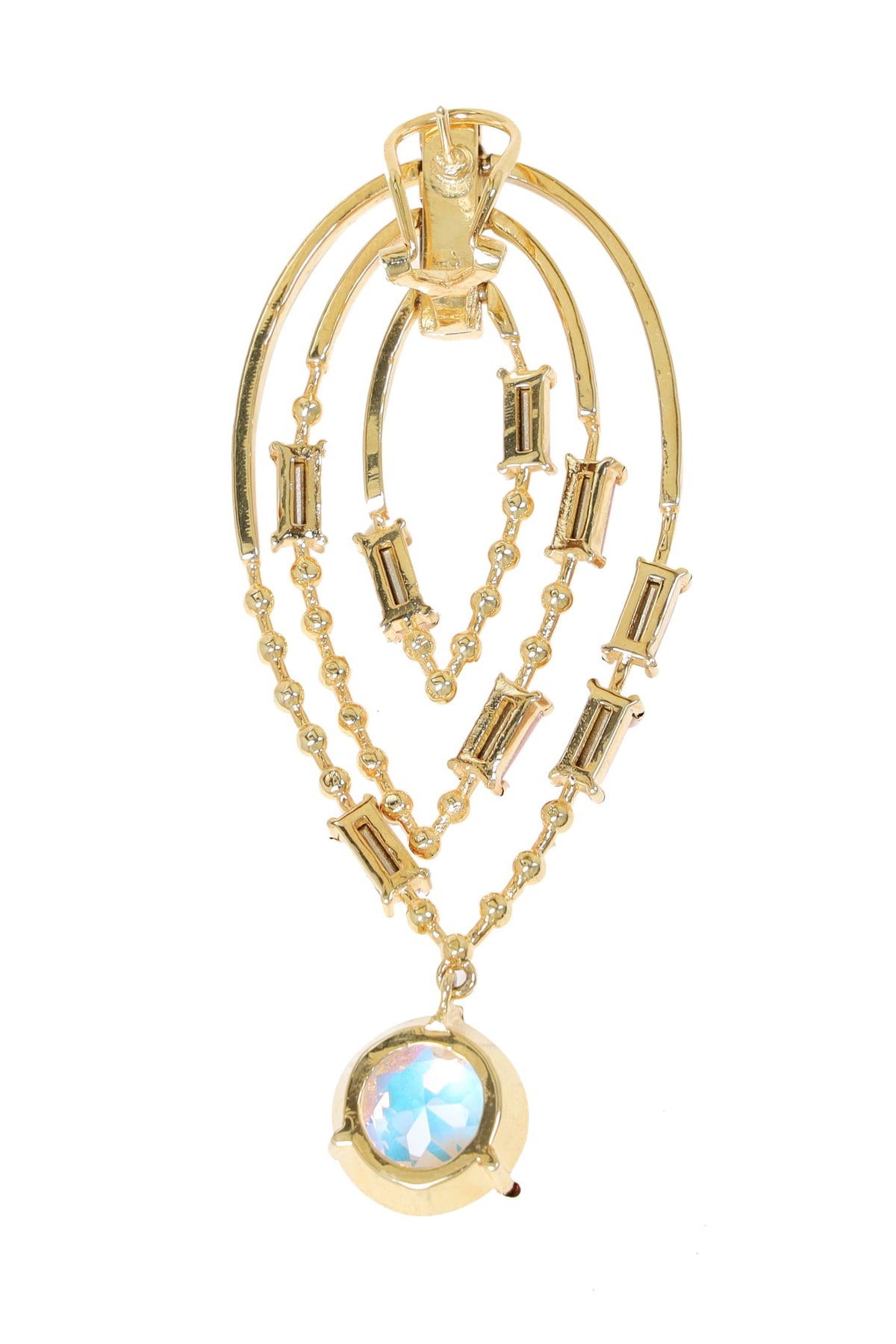Crystal Cutwork Danglers