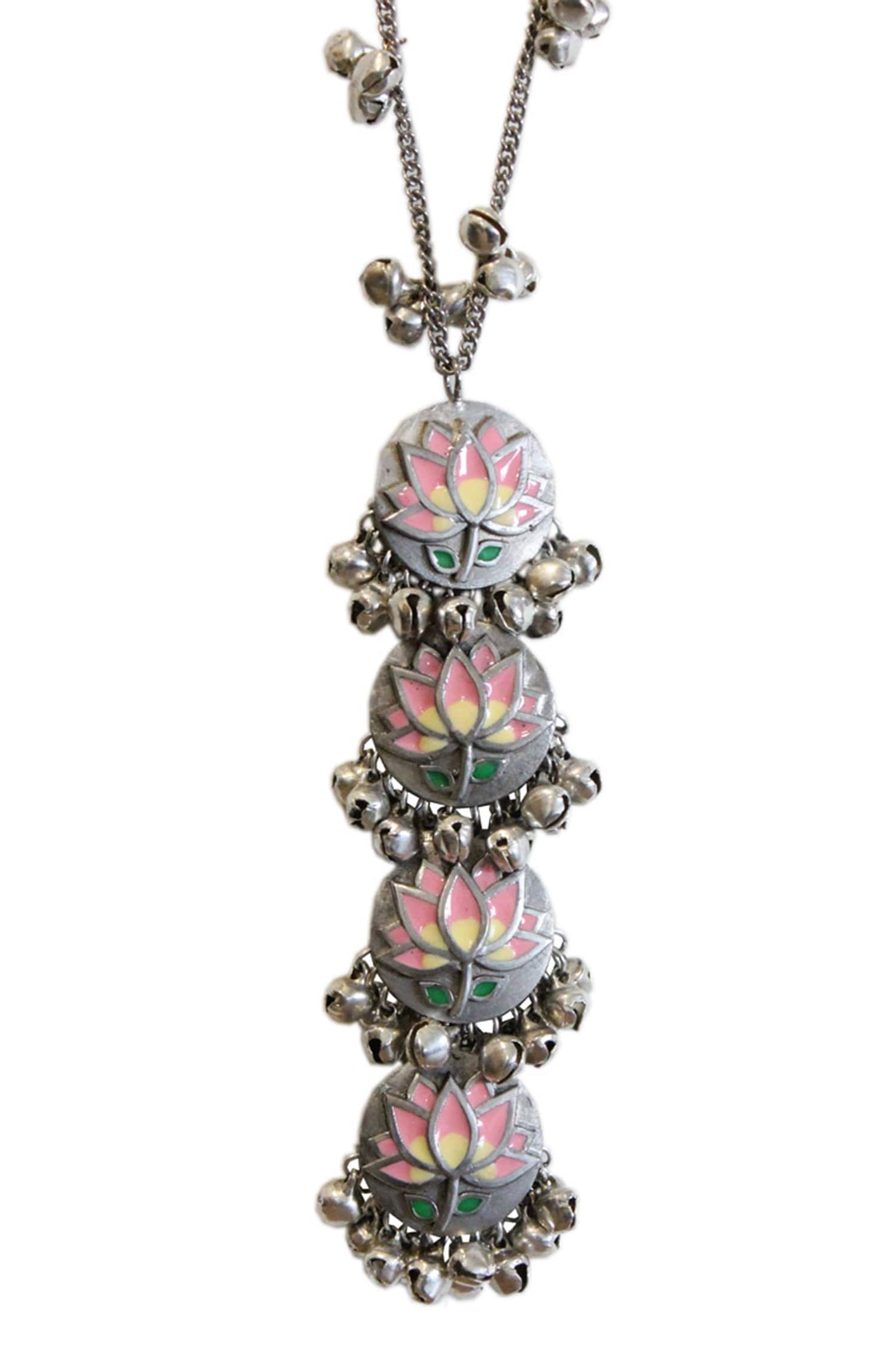 Floral Tiered Pendant Necklace
