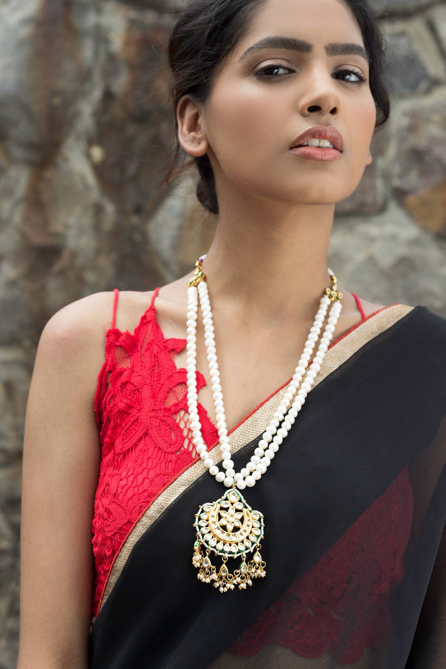 Kundan Pendant Necklace