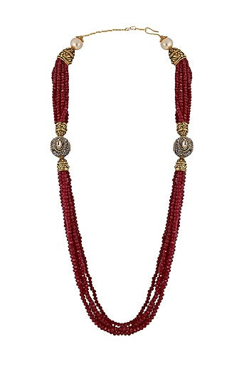 Gold Plated Beads Necklace
