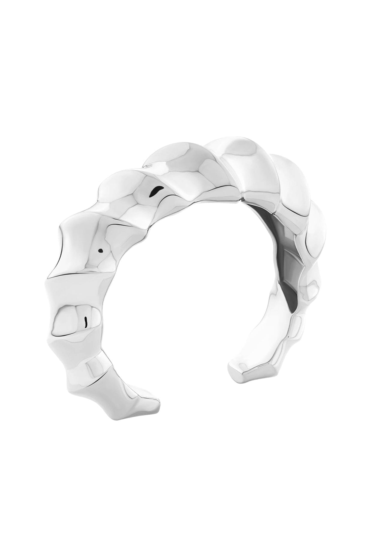 Silver Rhodium Finish Faun Cuff