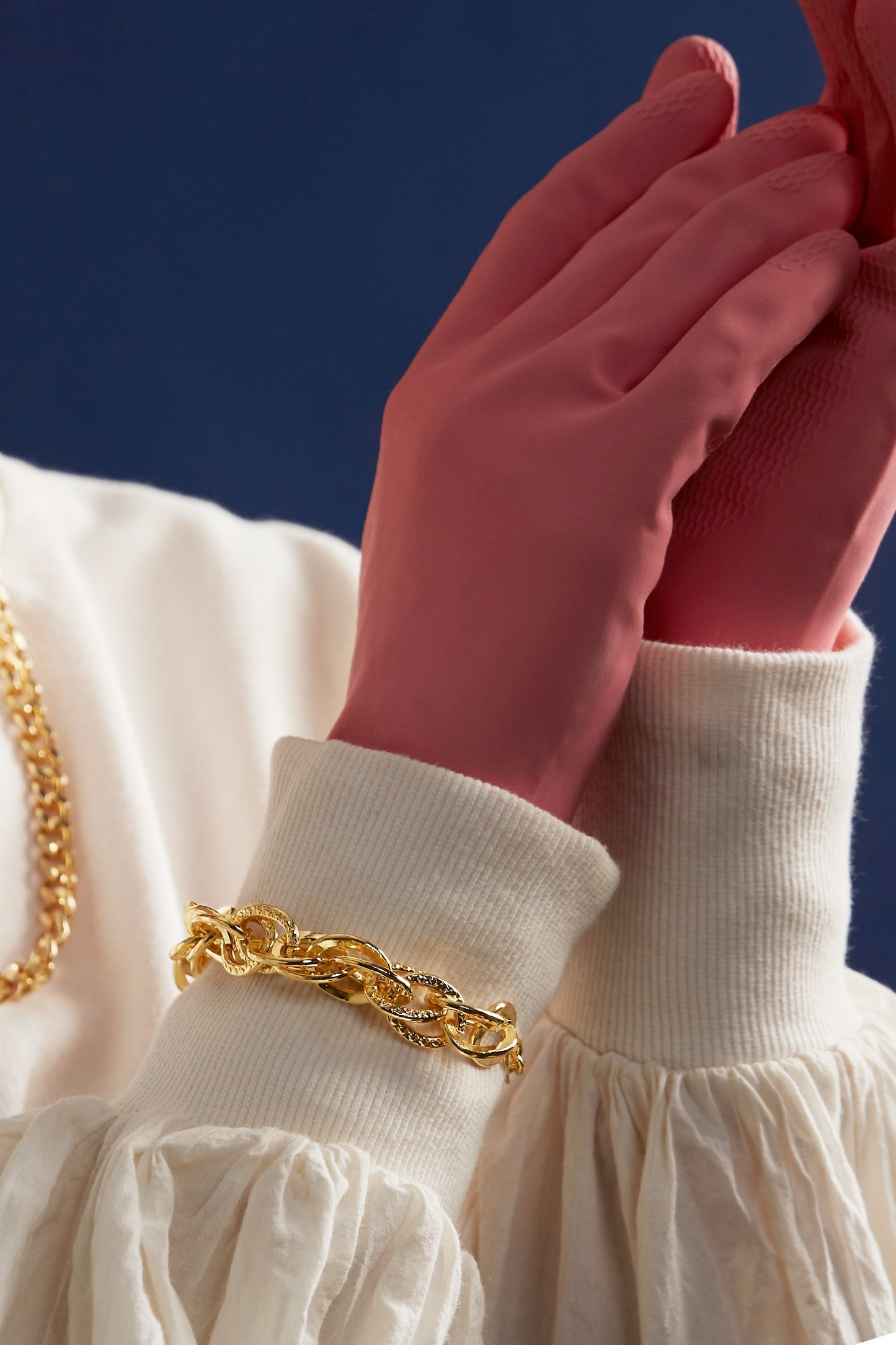 Handcrafted Chain Link Bracelet