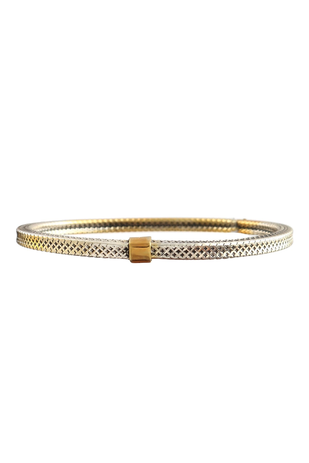 Gold Plated Cutwork Bangle