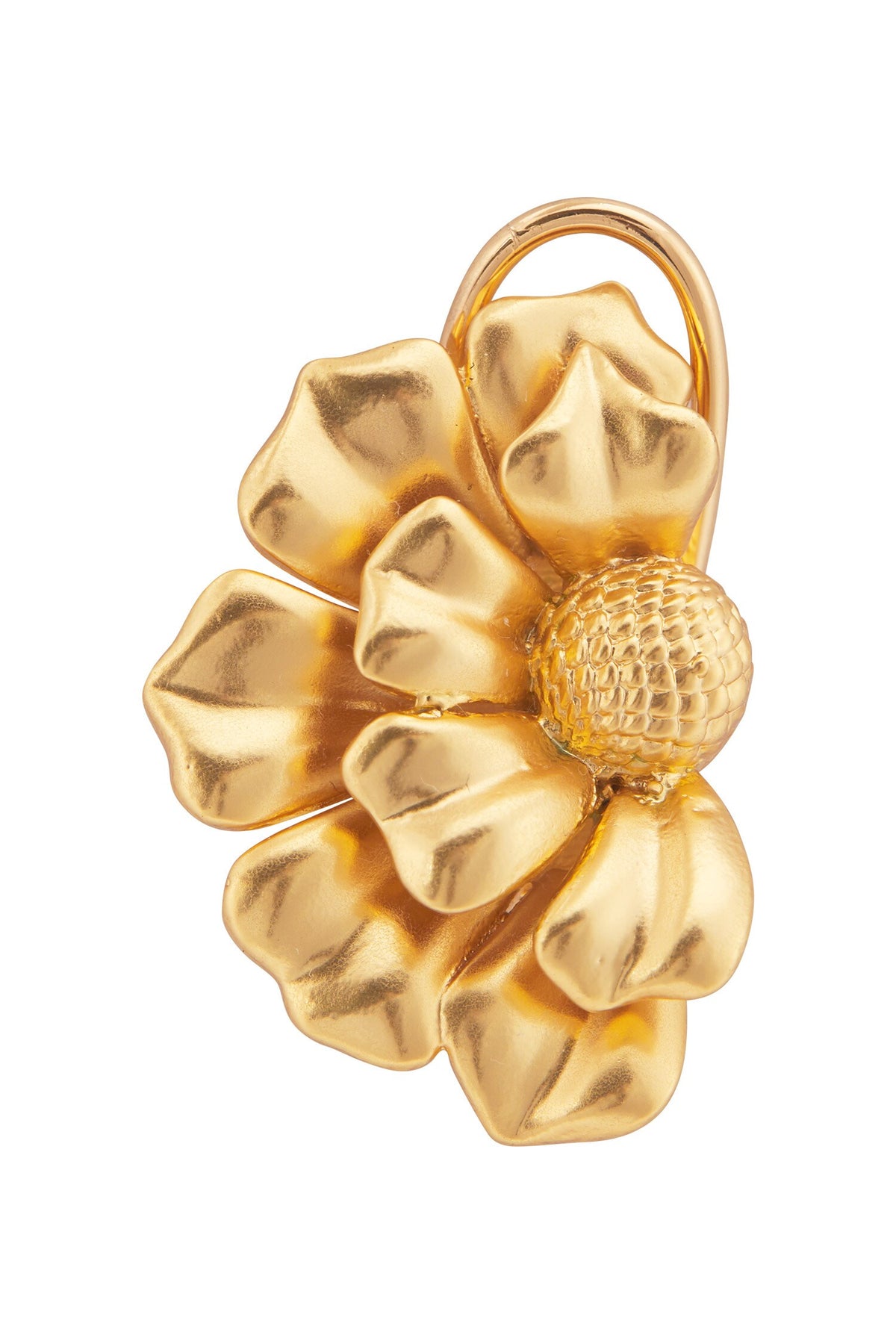 Handcrafted Floral Statement Studs