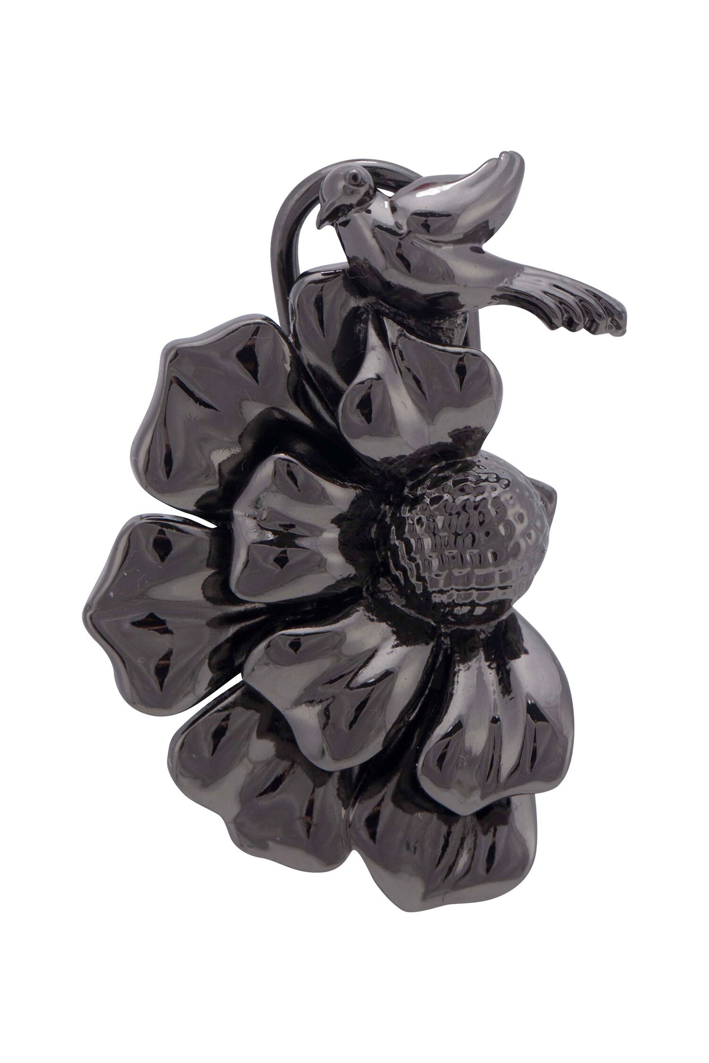 Handcrafted Floral Statement Studs