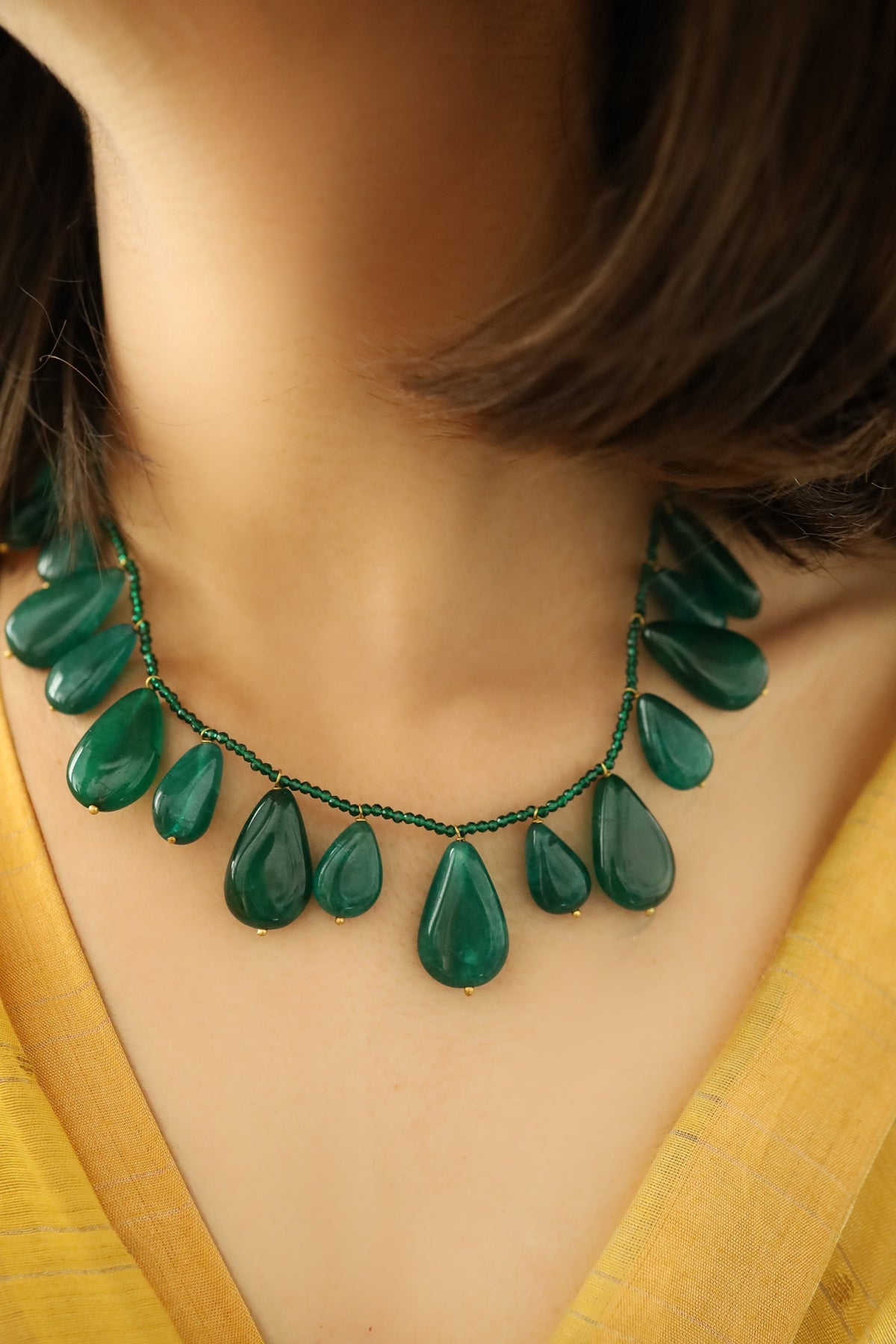 Stone Drop Necklace