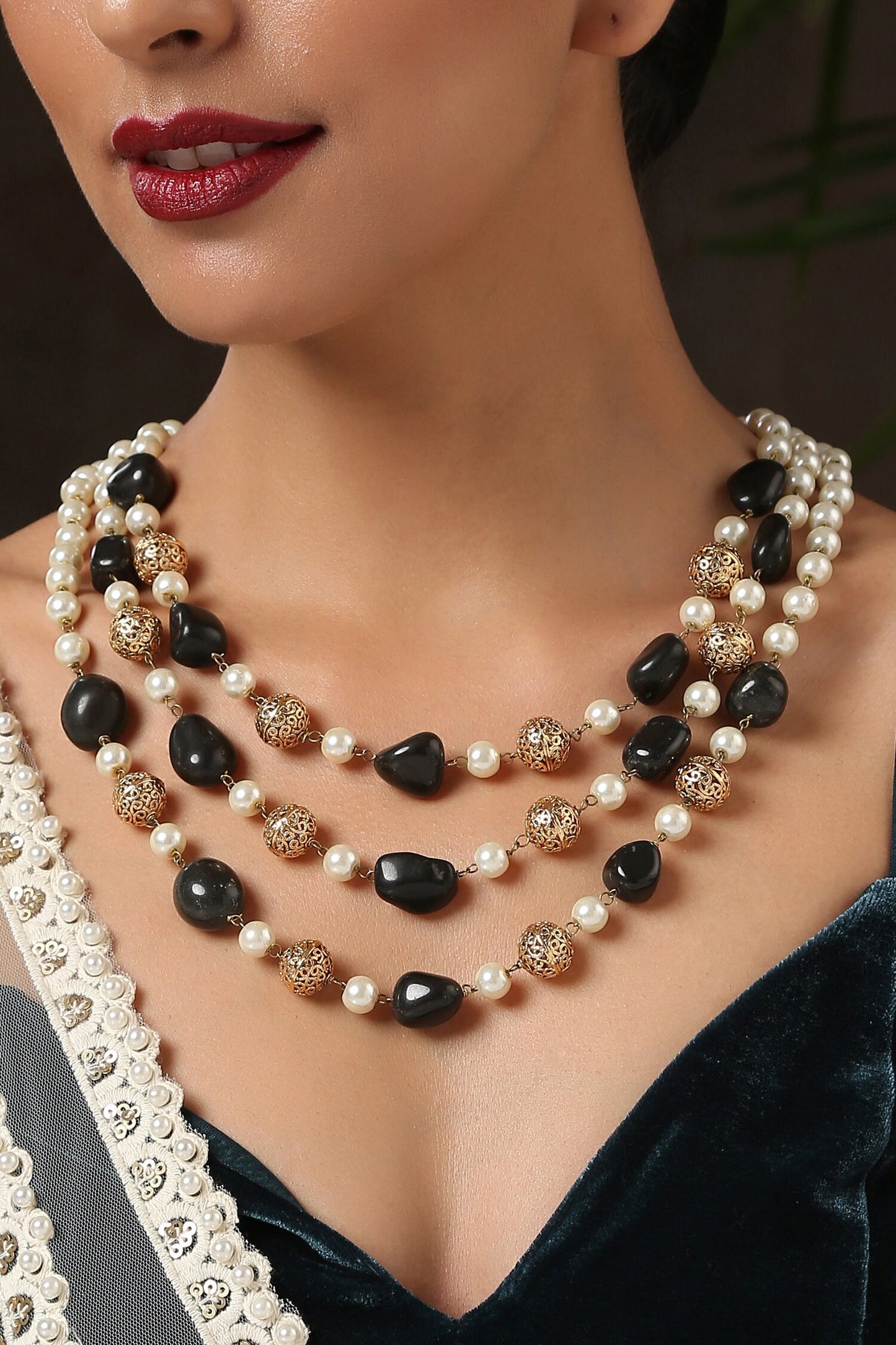 Layered Contemporary Necklace