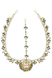 Gold Plated Palki Matha Patti