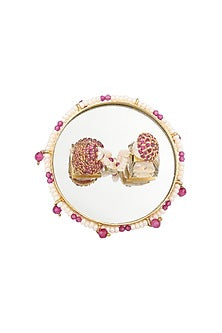 Gold Plated Rotating Garland Ring