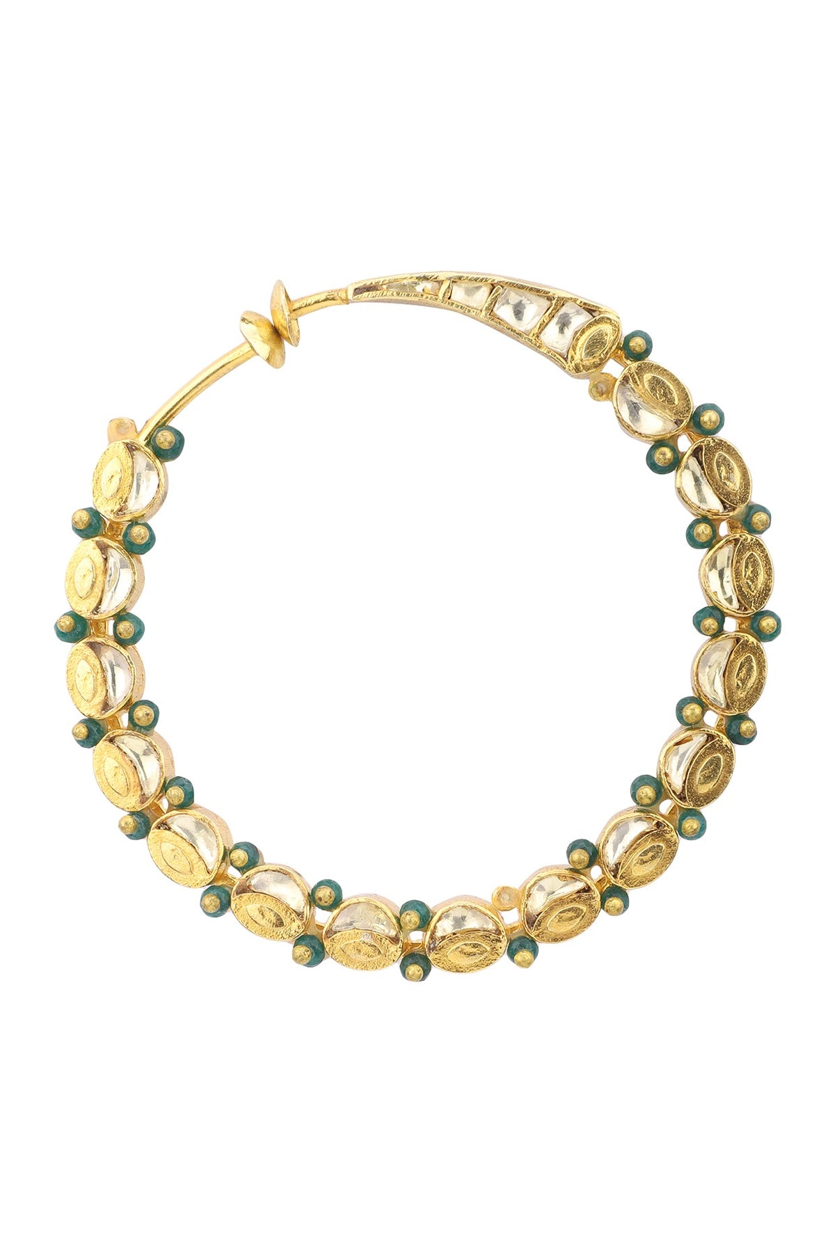 Gold Plated Tabla Nose Ring