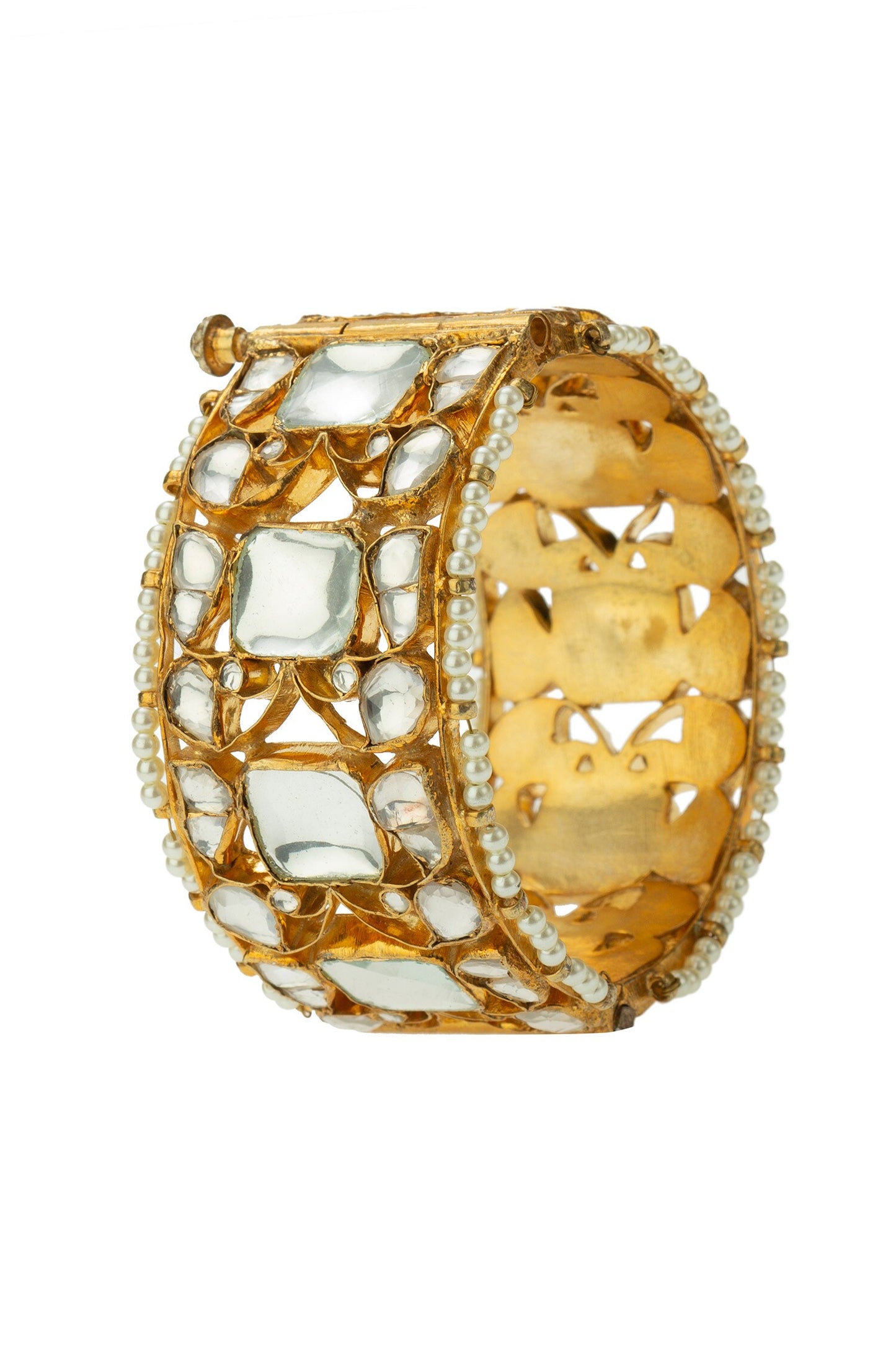 Cutwork Stone Bangle