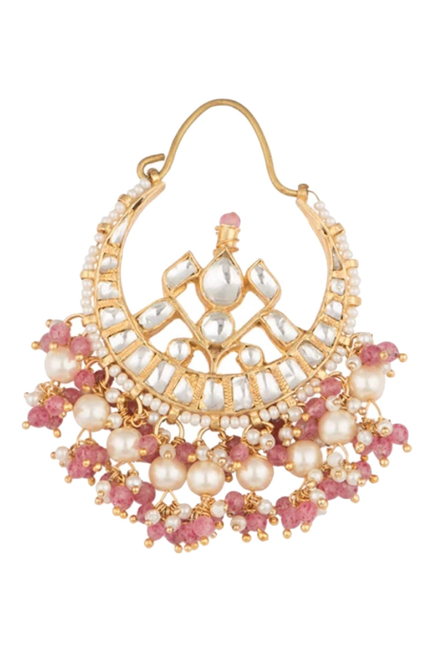 Bead Drop Hoop Chandbalis