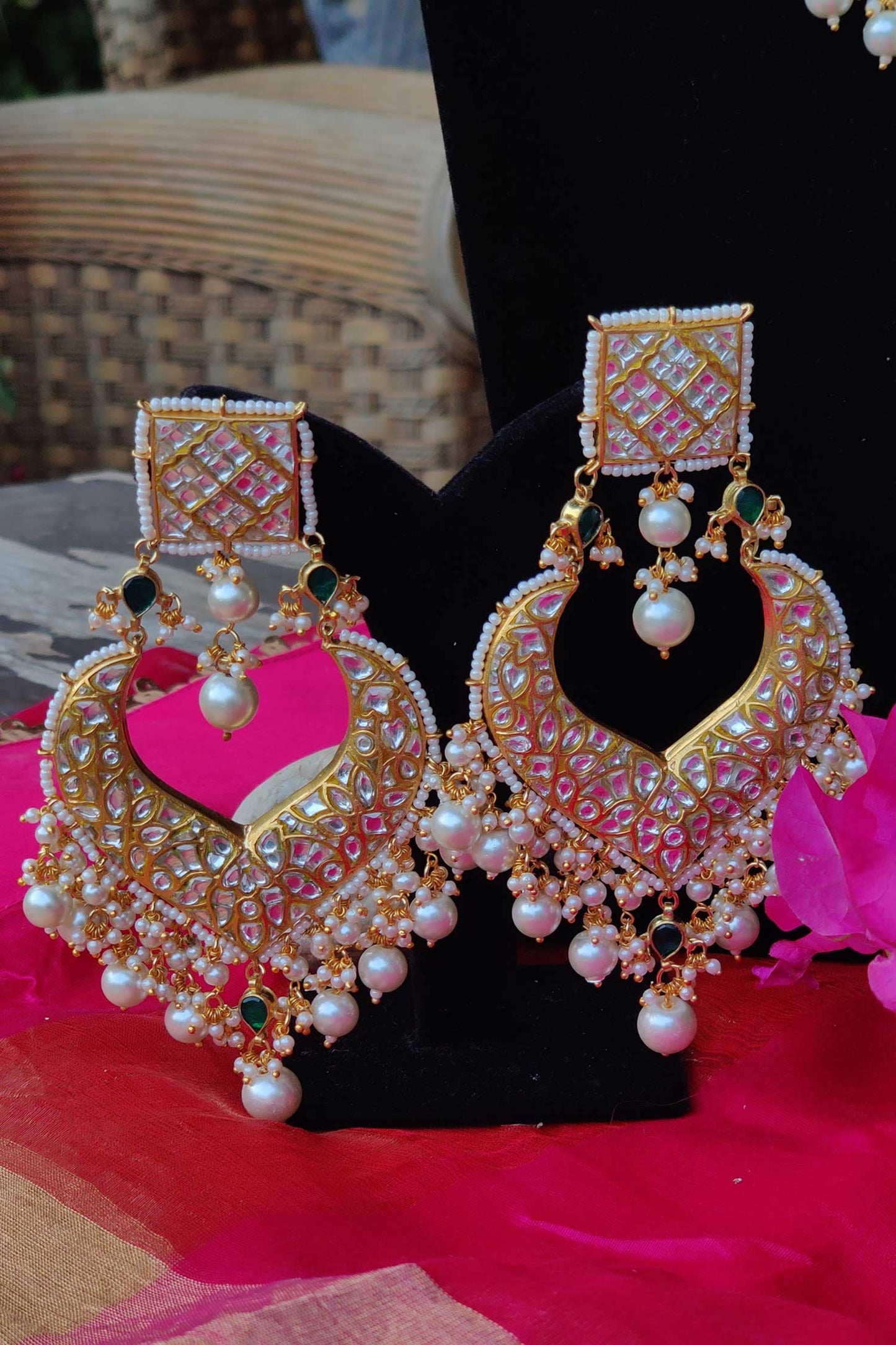 Geometric Stone Danglers