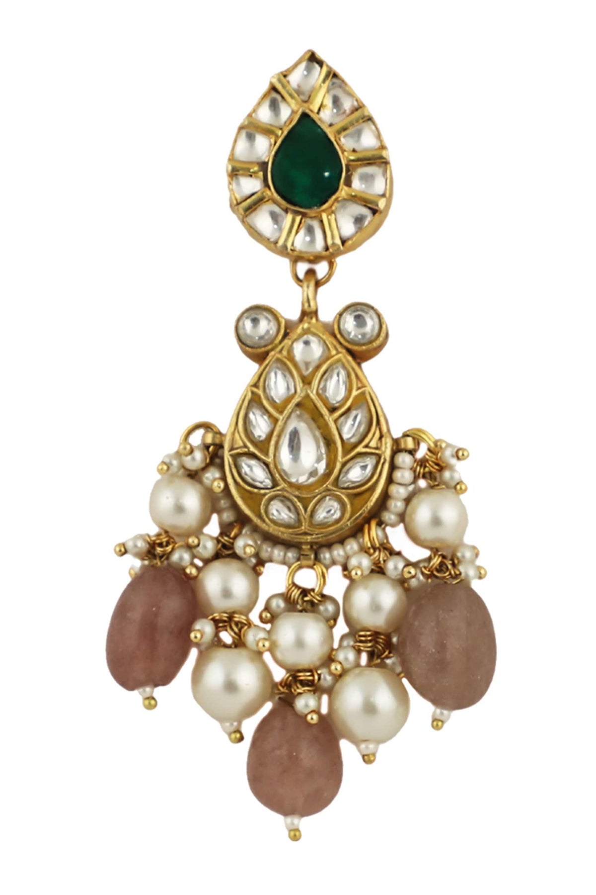 Bead Drop Dangler Earrings