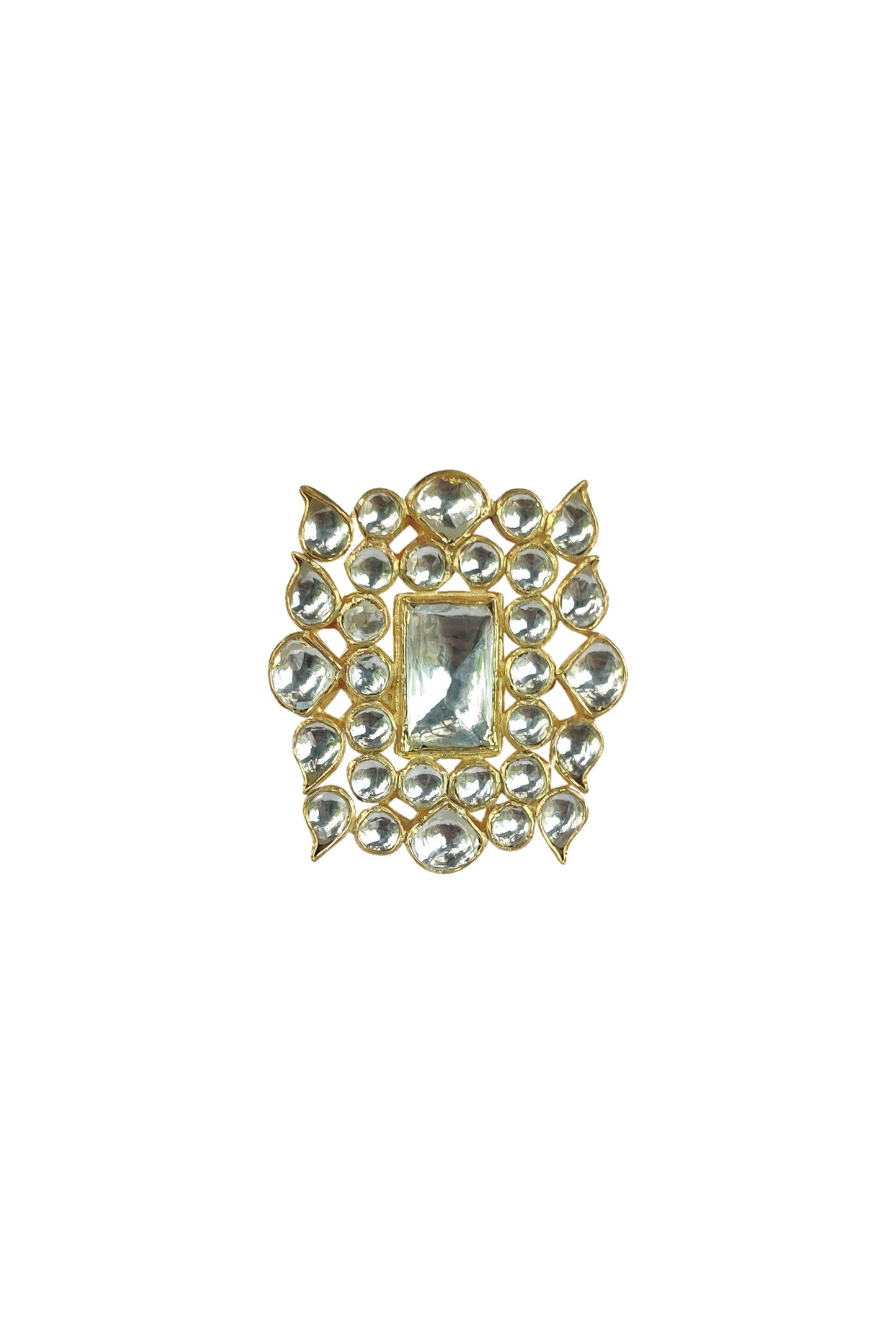 Geometric Stone Ring