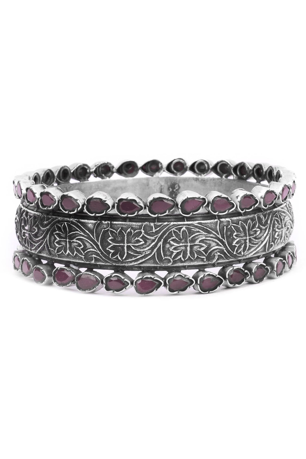 Adalie Floral Carved Bracelet