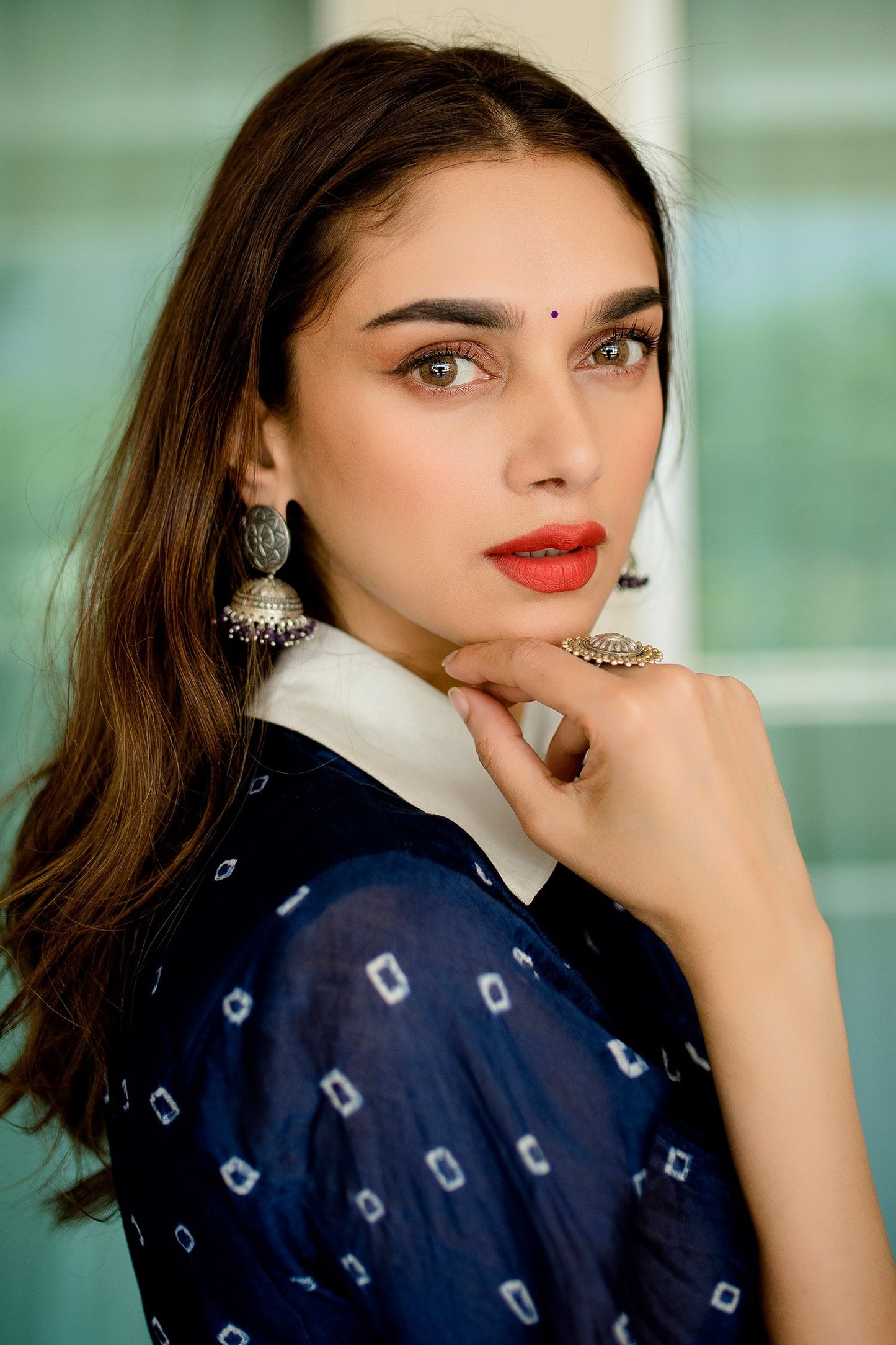 Bead Drop Jhumkas