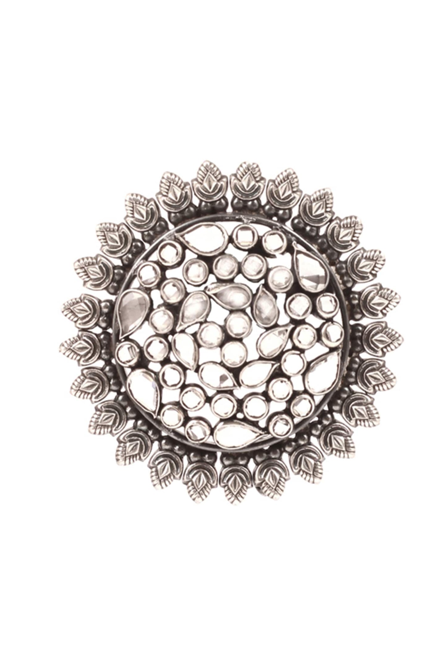 Carved Stud Earrings